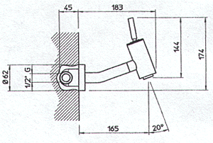 Blandebatteri, Dusj, Servant