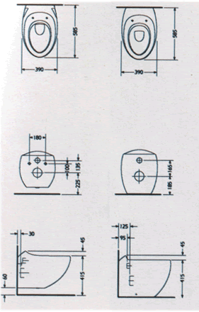 Laufen Alessi Toalett
