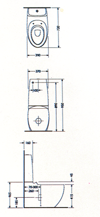 Laufen Alessi Toalett