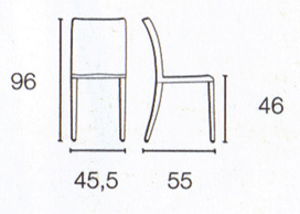 Calligaris Arcadia Stoler