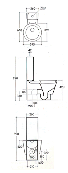 Galassia Arke Toaletter