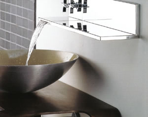 Blandebatteri, Dusj, Servant