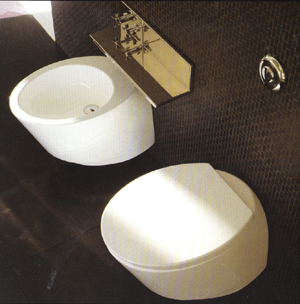 Blandebatteri, Dusj, Servant