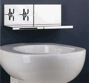 Blandebatteri, Dusj, Servant