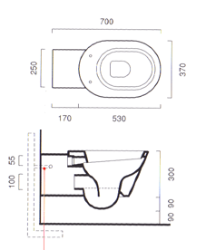 Catalano Verso Comfort Toalett