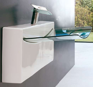 Art Ceram Crystal Wall Servanter