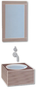 Baderomsm�bler, Servanter,  St�l  Servant