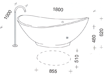 Rapsel Lavasca MINI Badekar