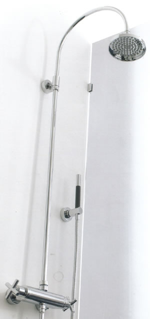 Blandebatteri, Dusj, Servant