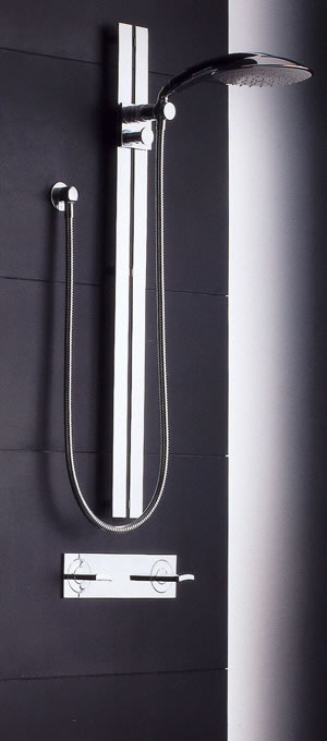 Blandebatteri, Dusj, Servant