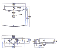 Althea Ceramica Oceano Servanter