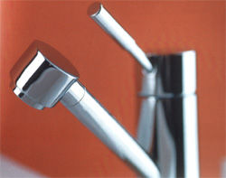 Blandebatteri, Dusj, Servant