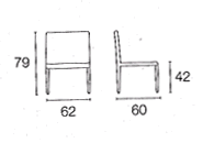 Calligaris Quadra Stoler
