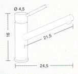 Blandebatteri, Dusj, Servant