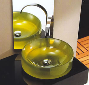 Regia Lavabo Rotero Glass Servanter