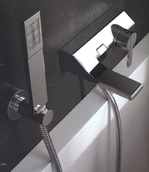 Blandebatteri, Dusj, Servant