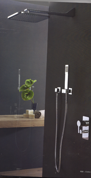 Blandebatteri, Dusj, Servant