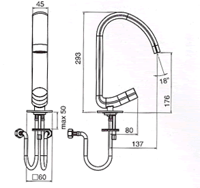Blandebatteri, Dusj, Toalett 