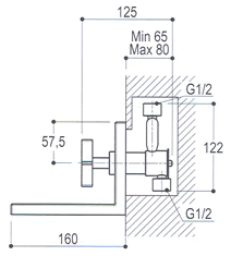  Baderom, Blandebatteri