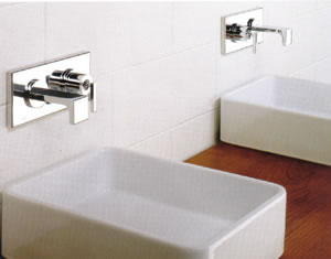 Blandebatteri, Dusj, Servant