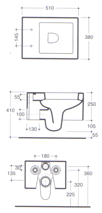 Simas Frozen Toaletter
