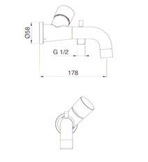 Fantini Suite 3715 Dusjbatteri