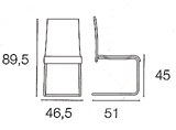Calligaris Swing Stoler