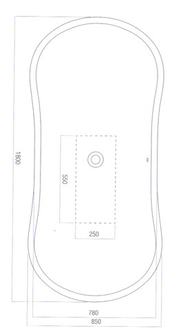 Agape Viceversa Badekar