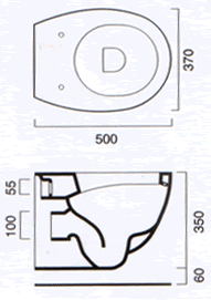 Catalano Zerolight Toalett