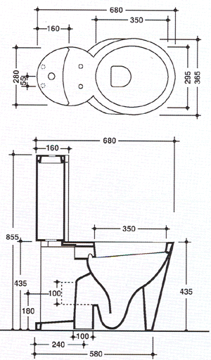 Vitruvit Wind Toalett