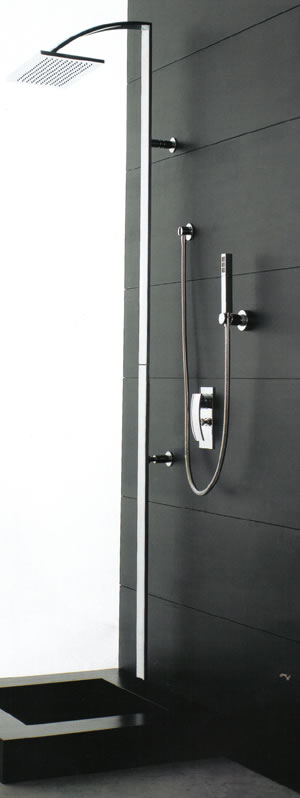 Blandebatteri, Dusj, Servant