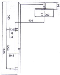 Blandebatteri, Dusj, Servant