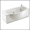 Frittst�ende Badekar