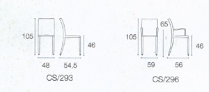 Calligaris Avalon Stoler