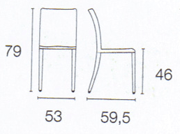 Calligaris Harada Stoler