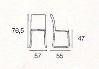 Calligaris Icon Stoler