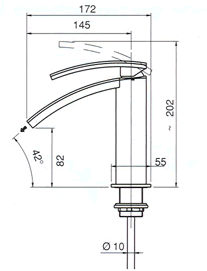 Blandebatteri, Dusj, Servant