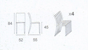 Calligaris Wind Stoler